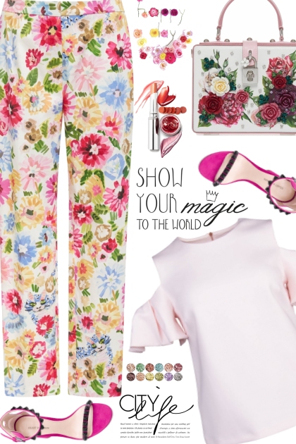 Floral magic- Модное сочетание