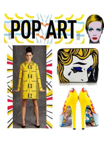 Pop Art- combinação de moda