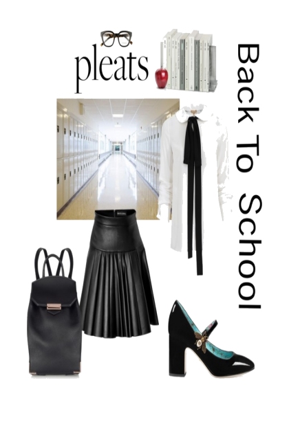 Back To School- combinação de moda