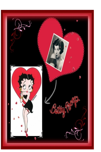 Betty Boop- Fashion set