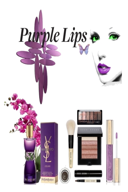 Purple Lips 