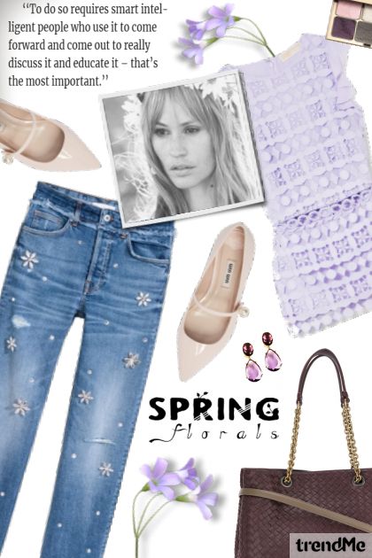 Spring Florals- Combinaciónde moda