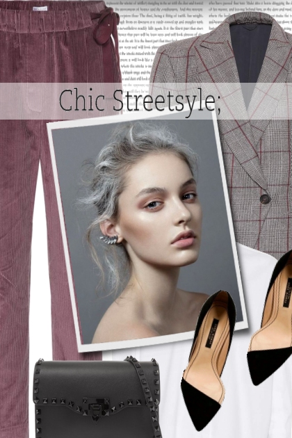 Chic Streetstyle- combinação de moda