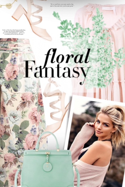  Floral Fantasy- Combinazione di moda