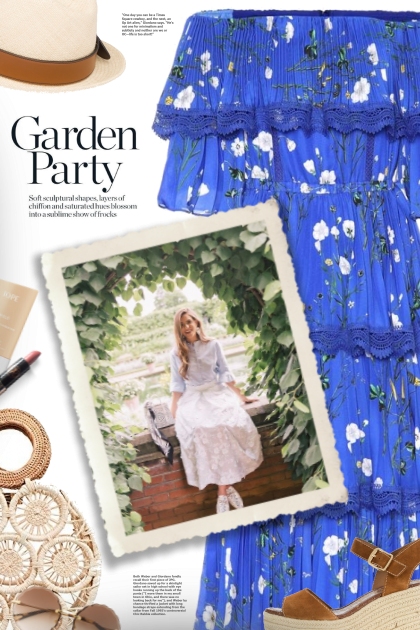  Garden Party- combinação de moda
