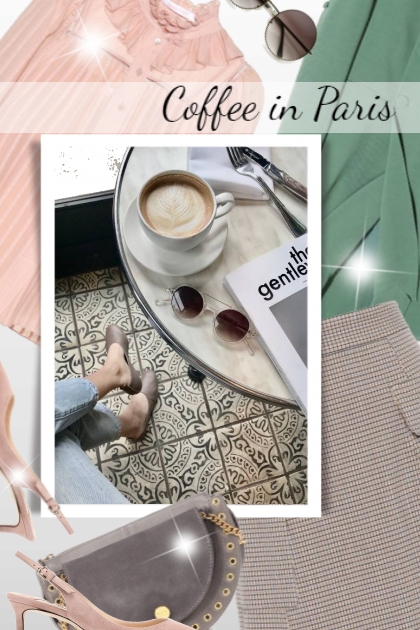 Coffee in Paris- Fashion set