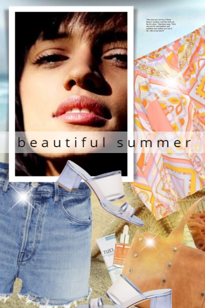 Beautiful Summer- combinação de moda