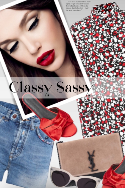 Classy Sassy- Combinazione di moda