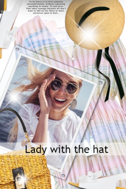   Lady with the hat  - Modna kombinacija