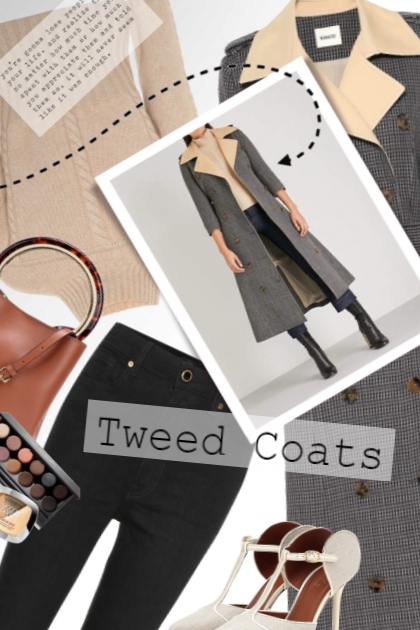 Tweed Coats- Modekombination