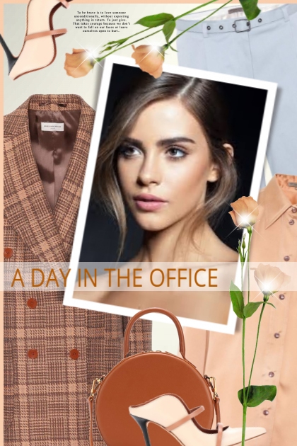 A DAY IN THE OFFICE- Combinaciónde moda