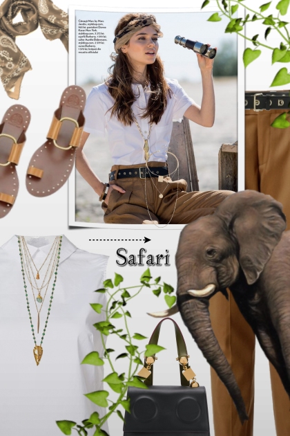 On Safari- Fashion set