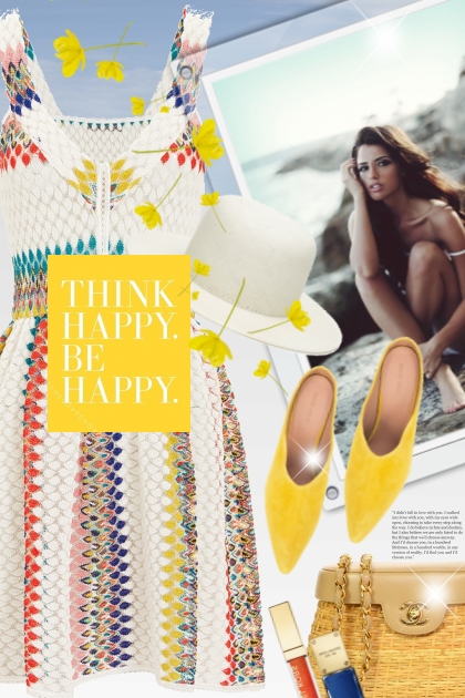 Think Happy. Be Happy.- Fashion set