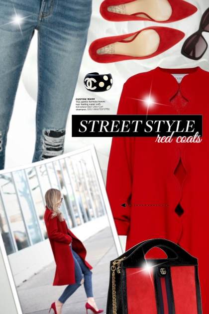 Street Style: Red Coats