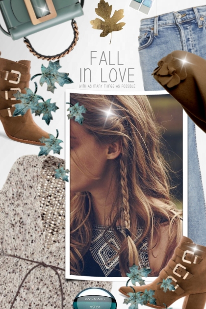   FALL IN LOVE- combinação de moda