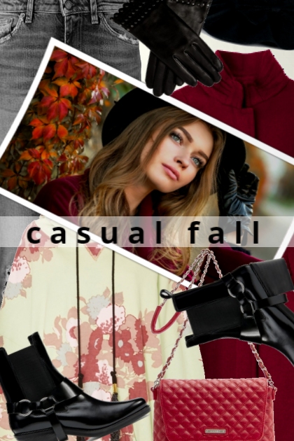 casual fall- Модное сочетание