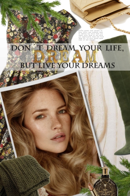 Live your Dreams- Модное сочетание