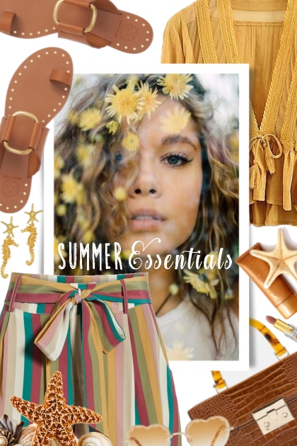   SUMMER Essentials- combinação de moda