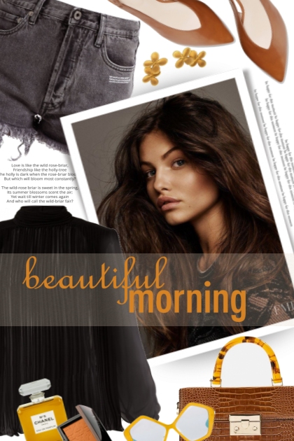 beautiful morning- combinação de moda