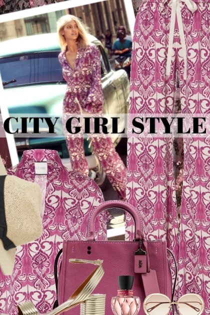 CITY GIRL STYLE- combinação de moda