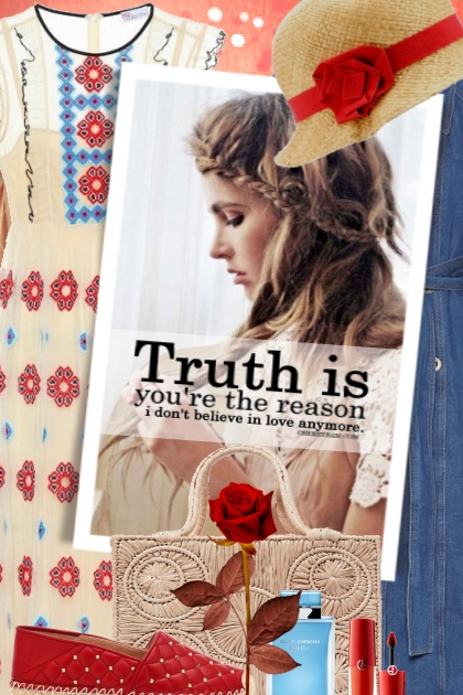 Truth is- combinação de moda