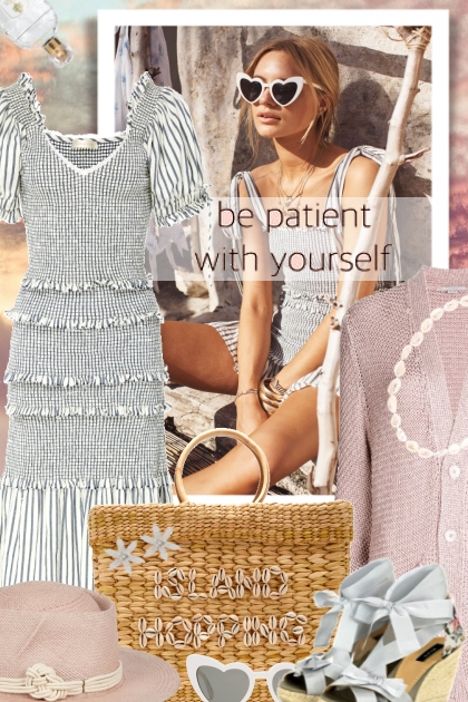 be patient with yourself- Модное сочетание
