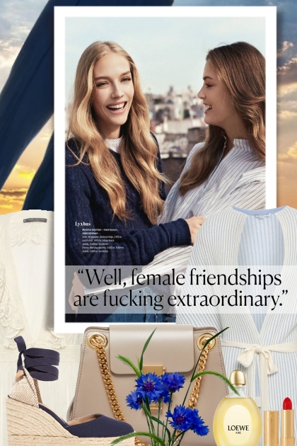 female friendships- Fashion set