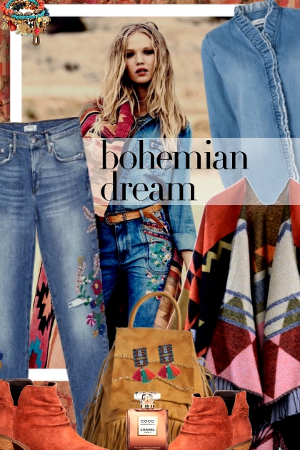   bohemian dream- Combinazione di moda