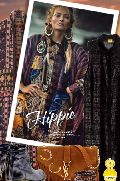 Hippie- Combinaciónde moda