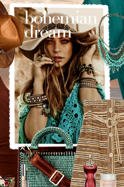      bohemian dream- combinação de moda