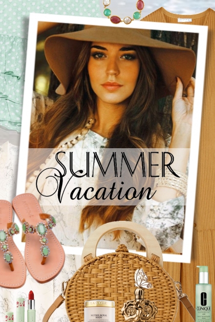 SUMMER Vacation- combinação de moda