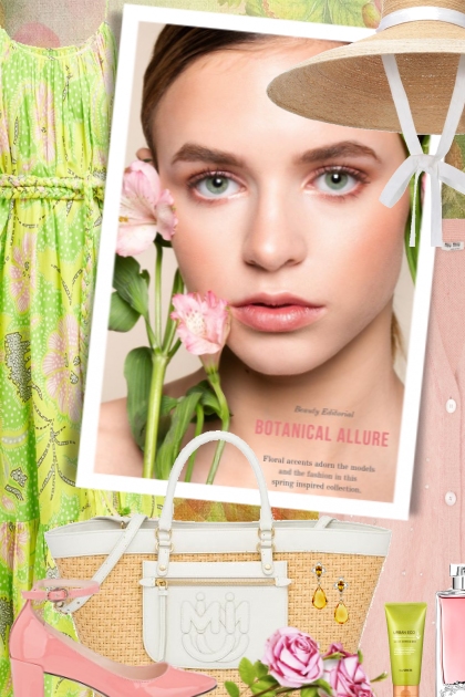 Botanical Allure- Combinazione di moda