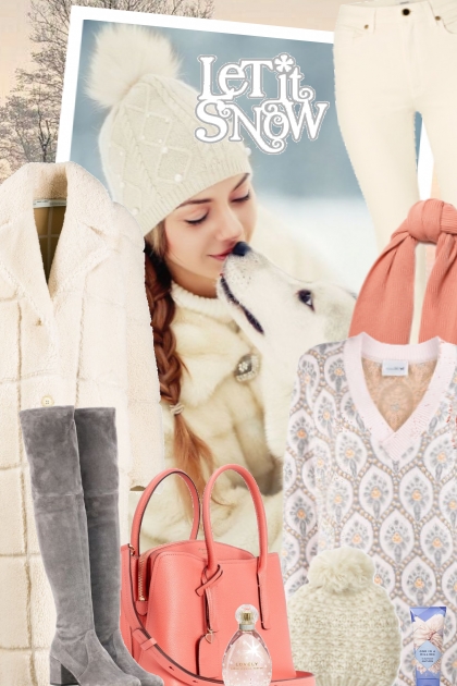   LET IT SNOW- combinação de moda