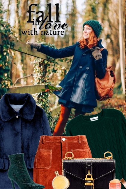 fall in love with nature- Fashion set