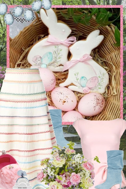 Happy Easter dear trendMe friends!! ❤- combinação de moda