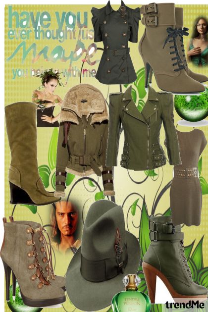 Green fashion- Fashion set