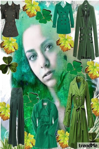 Green moon- Fashion set