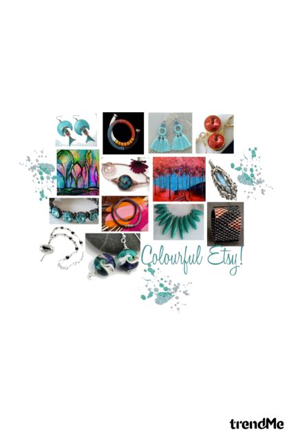 Colourful Etsy!- Modna kombinacija