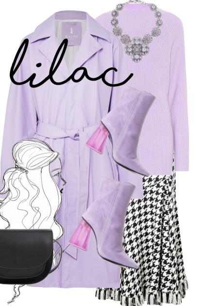 Lilac forever- combinação de moda