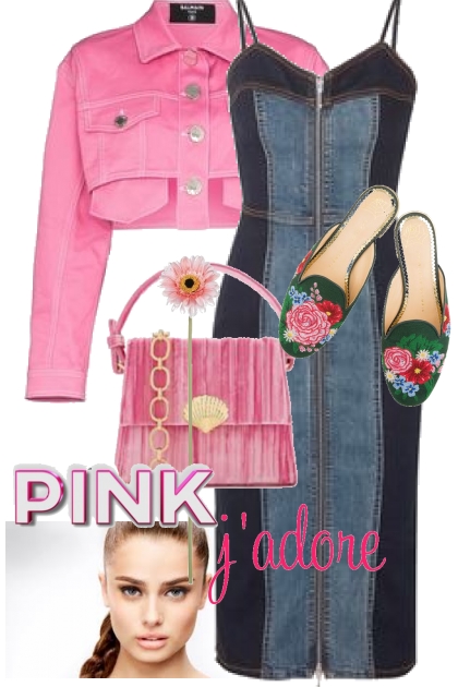 Pink garden- Modna kombinacija
