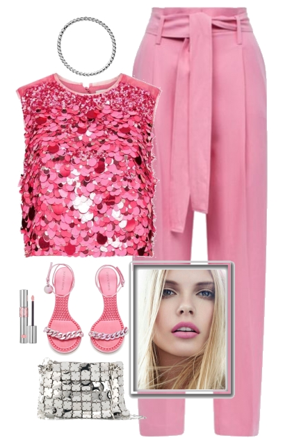 Just pink- combinação de moda