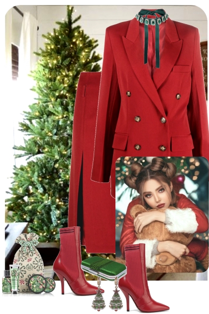 Red Christmas - Fashion set