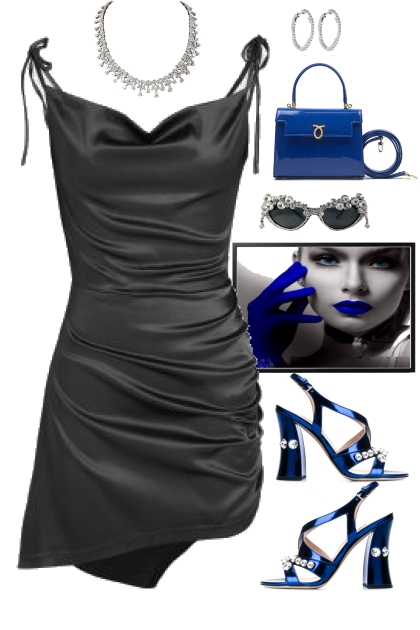 Show blue- Combinaciónde moda