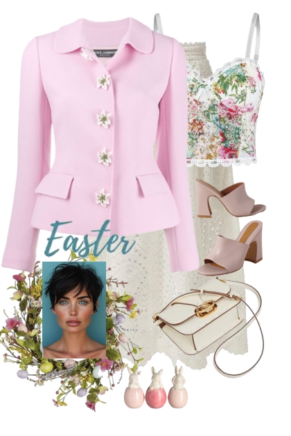 Easter- Modekombination