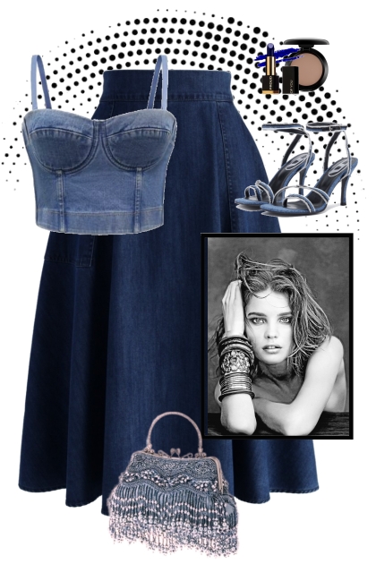 The girl in jeans - Fashion set