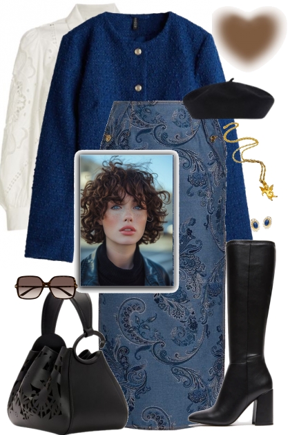 Blue autunm- Fashion set