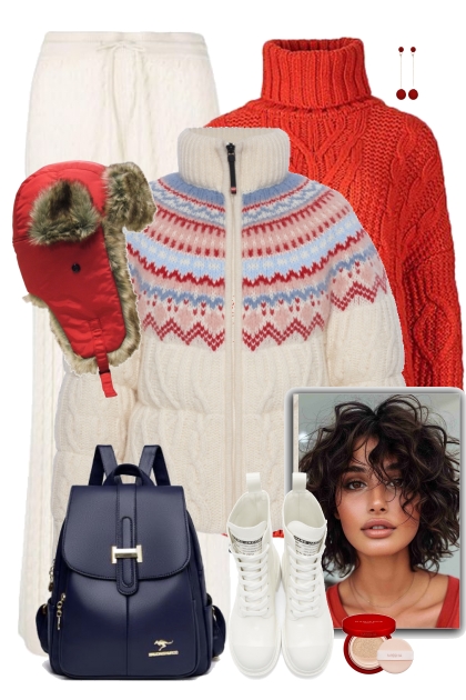 Snow day- Combinazione di moda