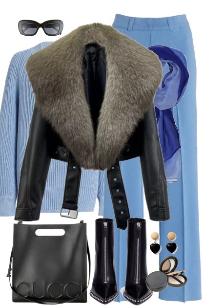 December blue- Fashion set