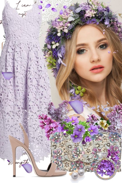 Secret Garden - Lilac- Fashion set