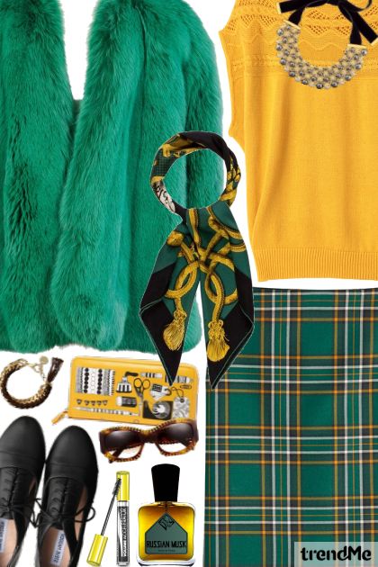 Green & Yellow- Fashion set